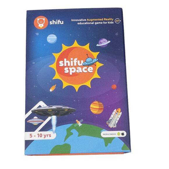 Play Shifu Space Augmented Reality Educational Game Space Cards 5-10 Yrs - Picture 1 of 3